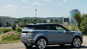 „Range Rover Evoque“ bandymai