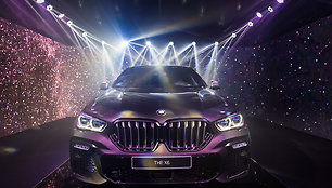 BMW X6 pristatymas