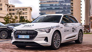 Audi e-tron - konkurso &bdquo;Metų automobilis 2020&ldquo; dalyvė