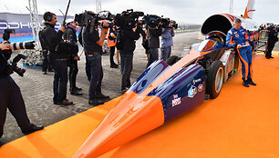 &bdquo;Bloodhound&ldquo; projektas: automobilis ar lėktuvas?