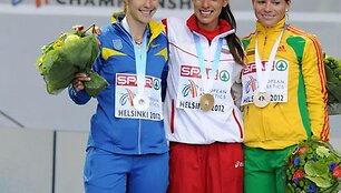 Lina Grinčikaitė Helsinkyje pasipuo&scaron;ė bronzos medaliu