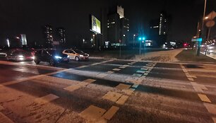 Vilniuje &ndash; slidžios gatvės