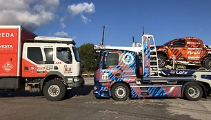 Antano Juknevičiaus komandos KREDA technika Pietų Prancūzijoje