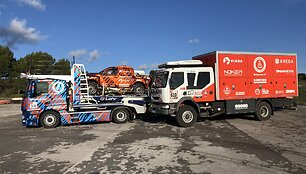 Antano Juknevičiaus komandos KREDA technika Pietų Prancūzijoje