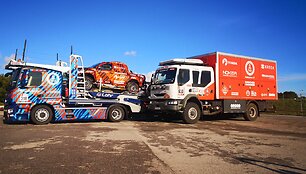 Antano Juknevičiaus komandos KREDA technika Pietų Prancūzijoje