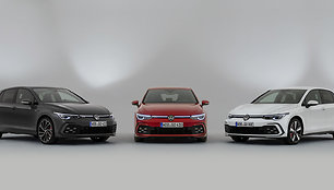 „Volkswagen“ Ženevoje parodys sportiškiausius „Golf“ modelius: GTI, GTD, GTE