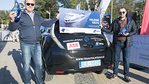 2016 m. S.Girdauskas, E.Skrodenis „Nissan Leaf“ 4 val. 49 min.