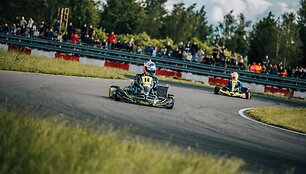 Rokas Baciu&scaron;ka Lietuvos kartingų čempionate