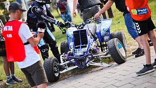 Elektrėnuose startavo &bdquo;Supermoto&ldquo; čempionato pirmasis etapas