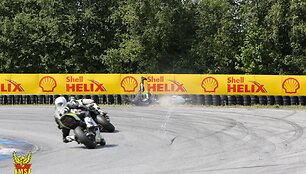  &bdquo;Liqui Moly&ldquo; Lietuvos motociklų plento čempionatas persikėlė į Estiją, Parnu trasą