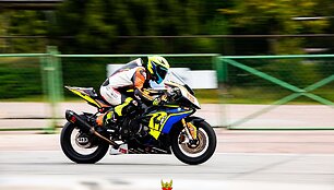 Lietuvos motožiedo čempionato etapas Rygoje