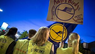 &bdquo;Lufthansa&ldquo; palydovių streikas