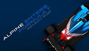 Naujos Renault F1 komandos spalvos ir pavadinimas 