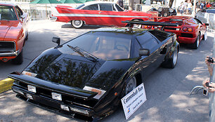 1979-ųjų Lamborghini Countach, naudotas filme The Cannonball Run. (Valder137 , Wikimedia(CC BY 2.0)