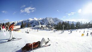 Slidinėjimas teikia didžiulį malonumą