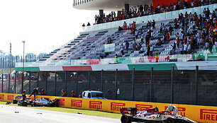 Antonio Giovinazzi avarija Mugello trasoje