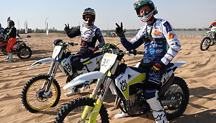 Arūnas Gelažninkas Dubajuje, JAE Cross Country varžybose