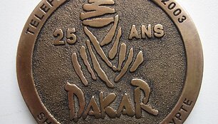 2003 m Dakaro ralio dalyvio A. Petraičio atminimo medalis