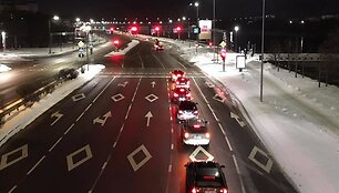 Vasario 16-osios &bdquo;Kaunas NightShifters&ldquo; akcija