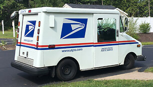 Grumman LLV Amerikos pa&scaron;to furgonai
