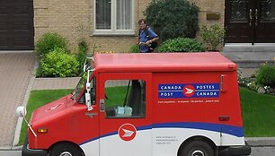 Grumman LLV Amerikos pa&scaron;to furgonai