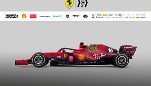 Ferrari pristatė savo F1 bolidą SF12 Ferrari F1