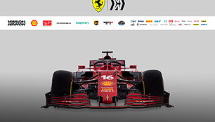 Ferrari pristatė savo F1 bolidą SF12 Ferrari F1