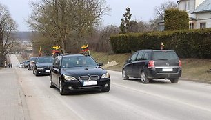 BMW Club Šakiai Kovo 11 d. važiavo į Gelgaudiškį