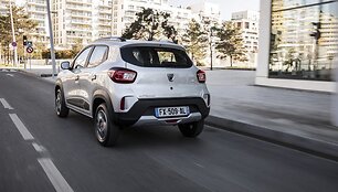 Dacia Spring elektromobilis