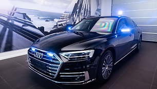 Šarvuota „Audi A8 Security“