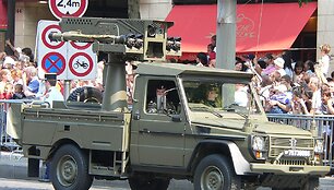 P4 su Mistral raketomis gale. (David Monniaux, Wikimedia (CC BY-SA 3.0)