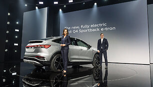 Audi Q4 e-tron pristatymo renginys