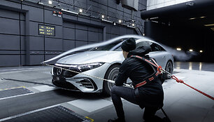 Labai aerodinami&scaron;kas &bdquo;Mercedes-Benz EQS&ldquo;