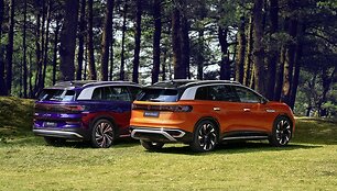 Volkswagen pristatė ID.6 X ir ID.6 Crozz 
