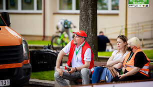 &bdquo;Rally Žemaitija&ldquo;, pirmasis greičio ruožas Kelmės mieste