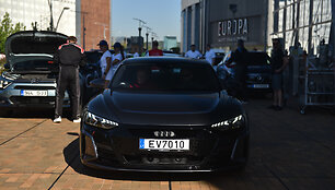 Audi e-tron GT elektromobilių varžybose
