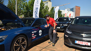 Audi e-tron GT elektromobilių varžybose