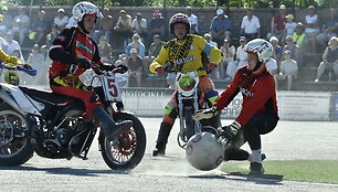 Motobolas: Kretingos motobolo klubo antroji komanda ir Skuodo &bdquo;Bartuva&ldquo;