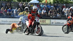 Motobolas: Kretingos motobolo klubo antroji komanda ir Skuodo &bdquo;Bartuva&ldquo;