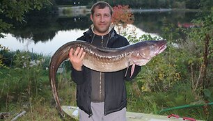 Ramūnas N. Norvegijoje sume&scaron;keriojo 13,6 kg langę (giliavandenę menkę)