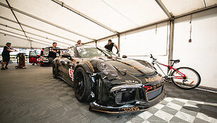 &bdquo;Dynamit&ldquo; komandos &bdquo;Porsche&ldquo; po incidento paruo&scaron;tas startui