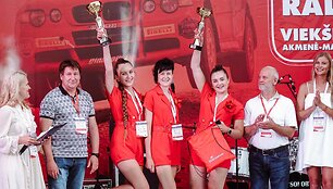 Savaitgalį Akmenėje ir Mažeikiuose praūžė ralis &bdquo;Ladies Go For Family&ldquo;