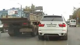 Įtariamojo kaltininko BMW