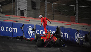 Charleso Leclerco avarija, Formulės 1 trasa Saudo Arabijoje, Džidoje (Jeddah)Formulės 1 trasa Saudo Arabijoje, Džidoje (Jeddah)