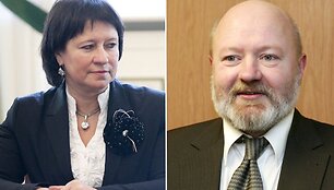 Eugenijus Gentvilas ir Virginija Baltraitienė &ndash; brolis ir sesuo