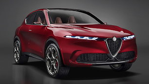 Italijos gamintojai 2022 m. pažers naujienų: deimantu taps „Alfa Romeo Tonale“