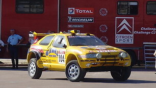 Citro&euml;n ZX, kuris laimėjo 1991-ųjų Dakaro ralį. (Klaus Nahr, Wikimedia (CC BY-SA 2.0)