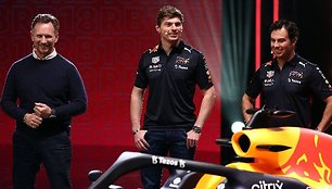 Red Bull pristatė 2022 m. Formulės 1 automobilį RB18