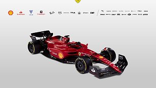 „Ferrari“ pristatė naują ginklą – F1-75