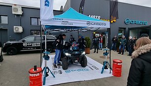 &bdquo;CFMOTO Racing Team&ldquo; pristatymas Kaune